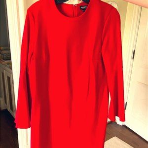Worth New York red party dress